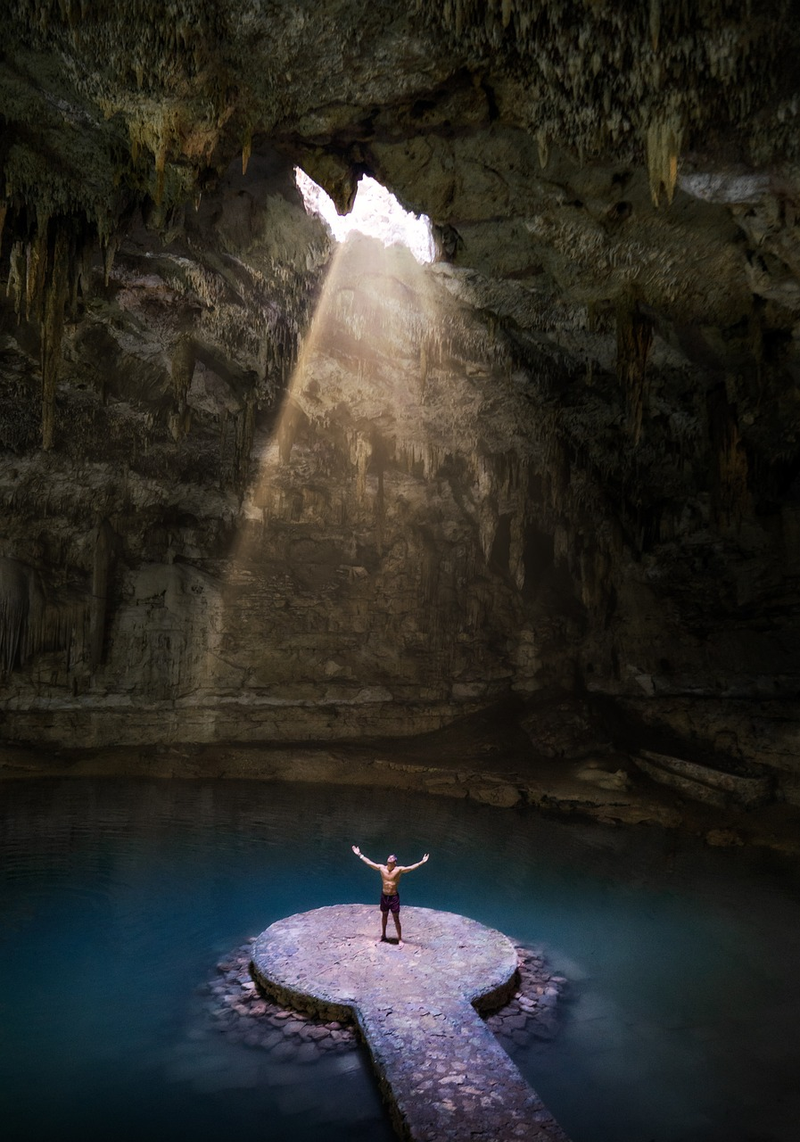 Cenote in Mexico